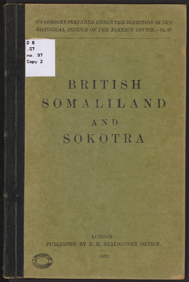 British Somaliland and Sokotra