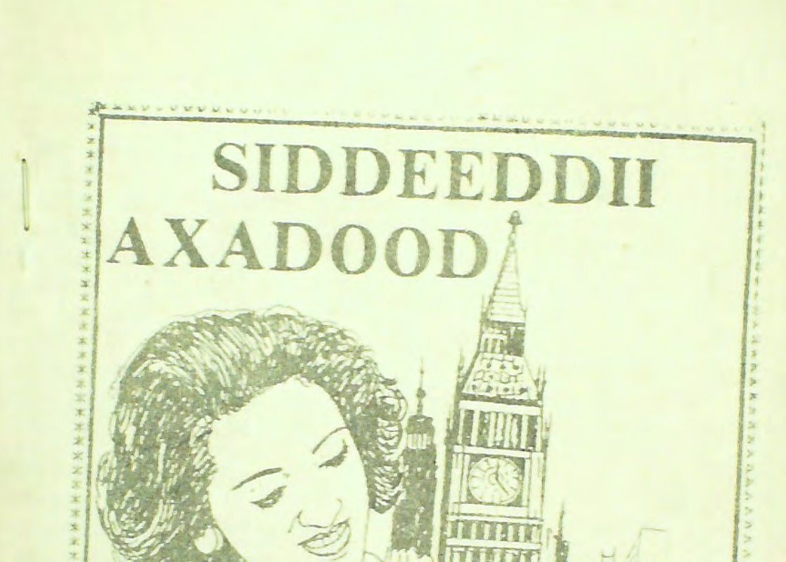 Siddeeddii Axadood